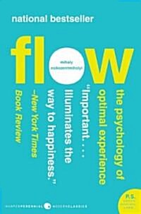 Flow: The Psychology of Optimal Experience (Paperback) - The Psychology of Optimal Experience 표지
