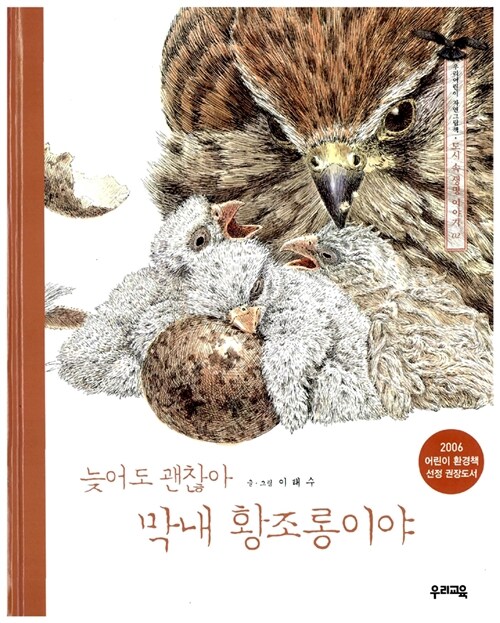 (늦어도 괜찮아)막내 황조롱이야 표지