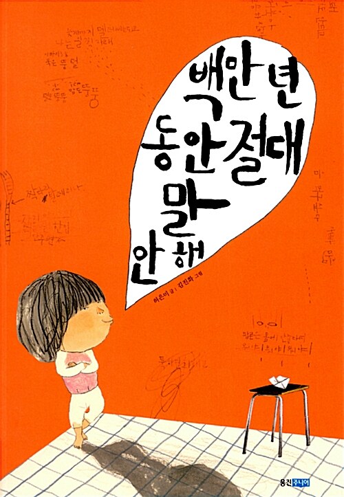 백만 년 동안 절대 말 안 해  표지