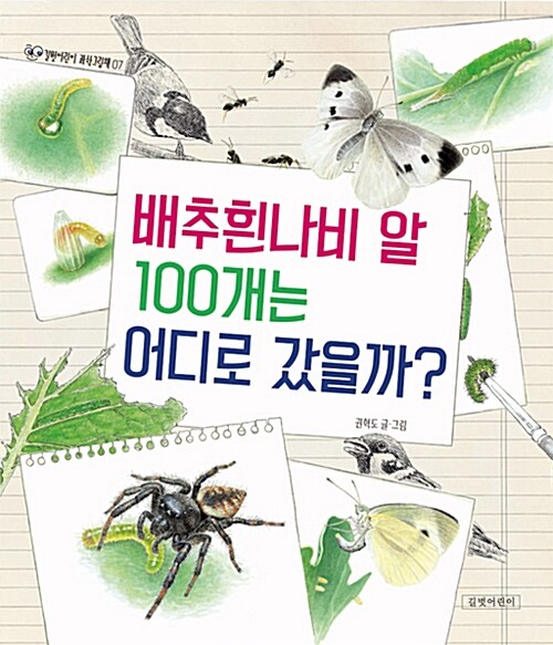 배추흰나비 알 100개는 어디로 갔을까? 표지