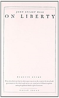 On Liberty (Paperback) - 존 스튜어트 밀『자유론』원서 표지