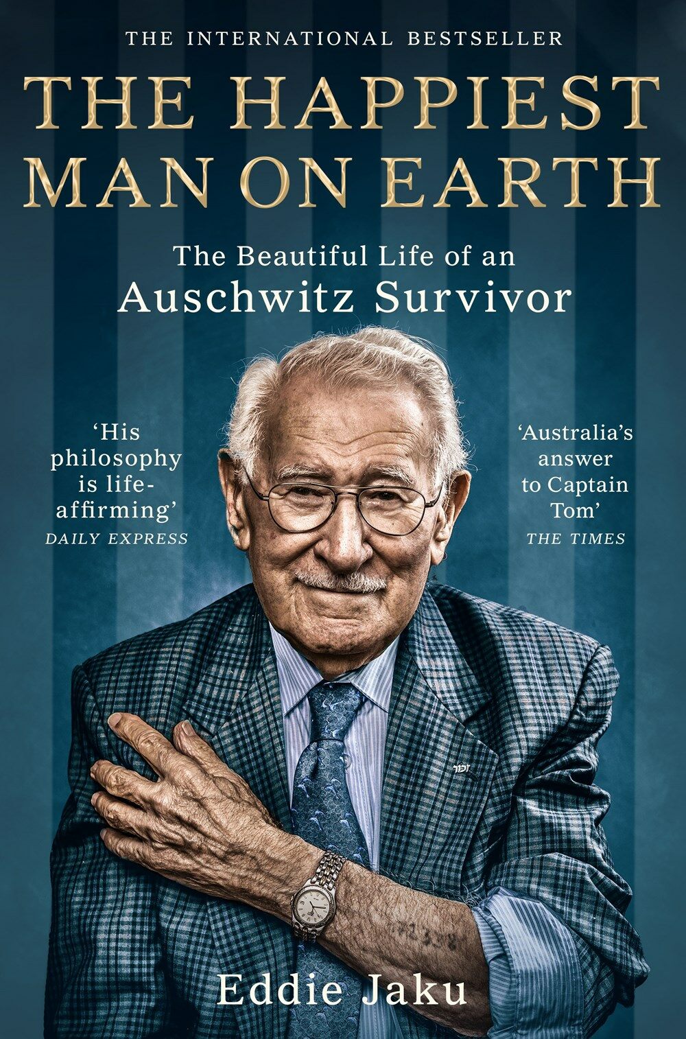The Happiest Man on Earth : The Beautiful Life of an Auschwitz Survivor (Paperback) - 『세상에서 가장 행복한 100세 노인』원서 표지
