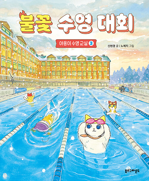 불꽃 수영 대회 표지