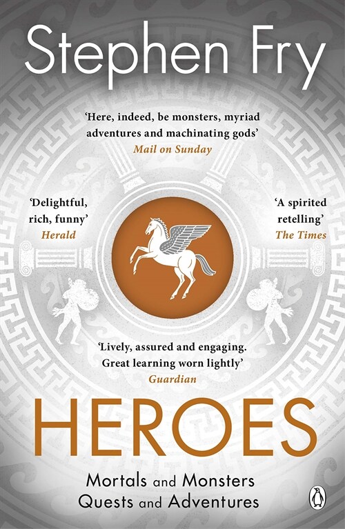 Heroes : The myths of the Ancient Greek heroes retold (Paperback) - 『스티븐 프라이의 영웅이야기』 원서 표지