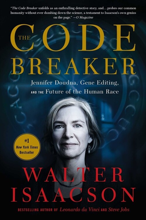 The Code Breaker: Jennifer Doudna, Gene Editing, and the Future of the Human Race (Paperback) - 『코드 브레이커』원서 표지