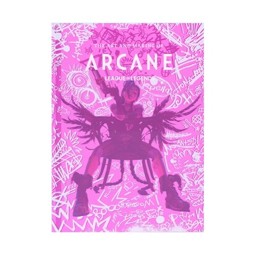 The Art and Making of Arcane (Hardcover) - 넷플릭스  아트북 표지