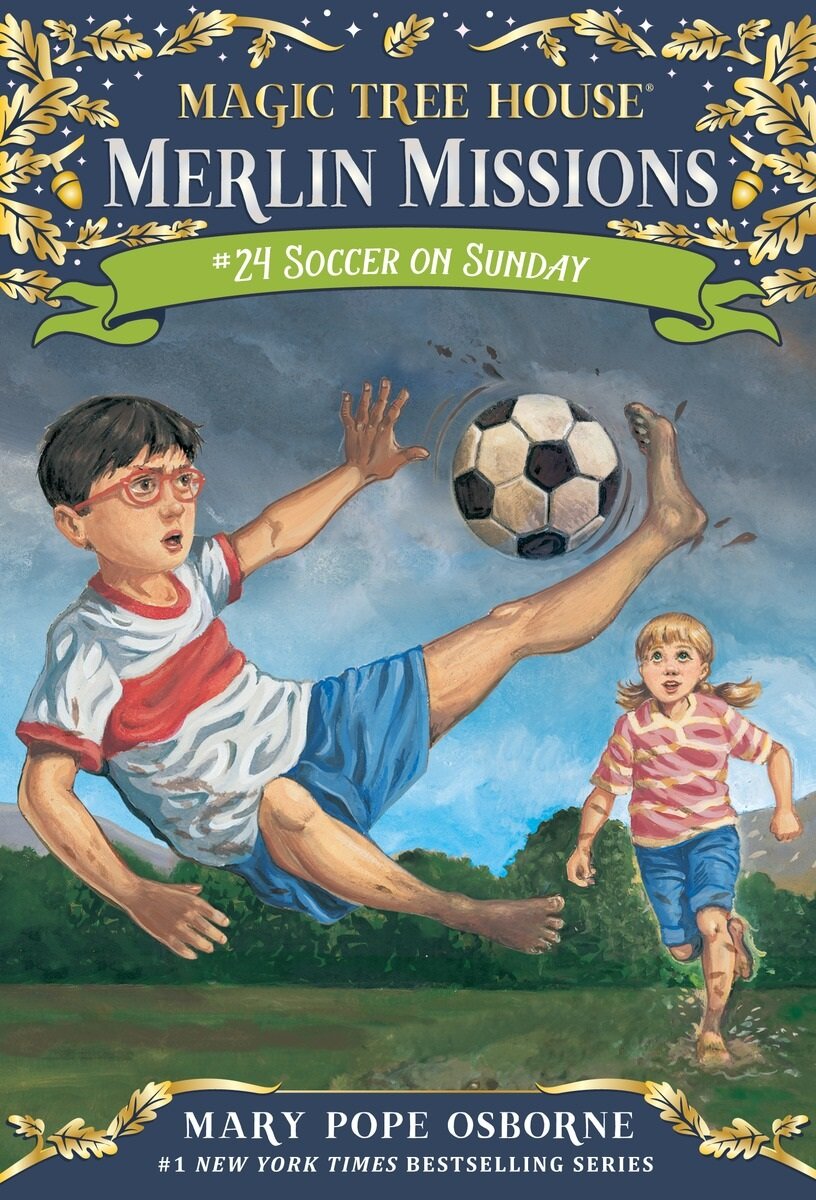 Merlin Mission #24 : Soccer on Sunday (Paperback) 표지