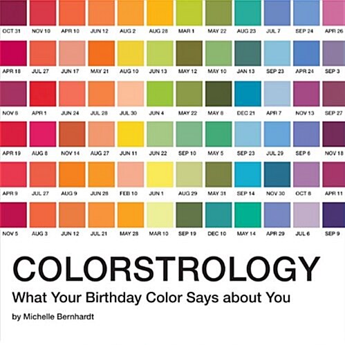 Colorstrology : What Your Birthday Color Says about You (Paperback) 표지