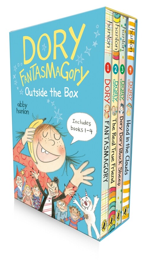 Dory Fantasmagory: Outside the Box (Paperback 4권) - Includes books 1-4 표지