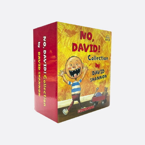 NO, DAVID Collection  8종 보드북 세트 : StoryPlus QR코드 (Board Book 8권) - 와펜 증정 표지