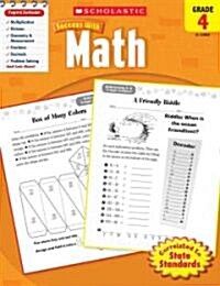 Math, Grade 4 (Paperback) 표지