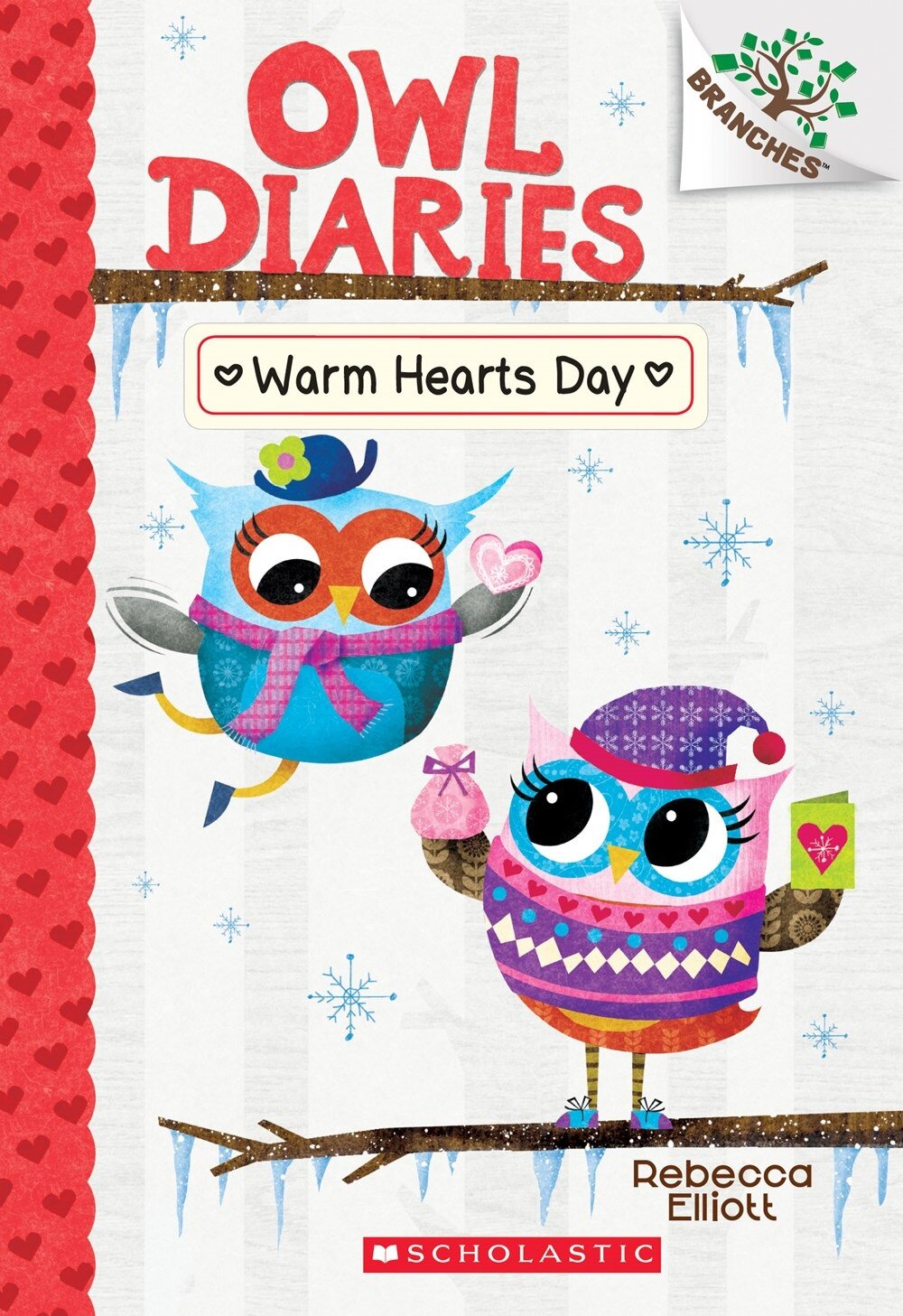 Owl Diaries #5 : Warm Hearts Day (Paperback) 표지