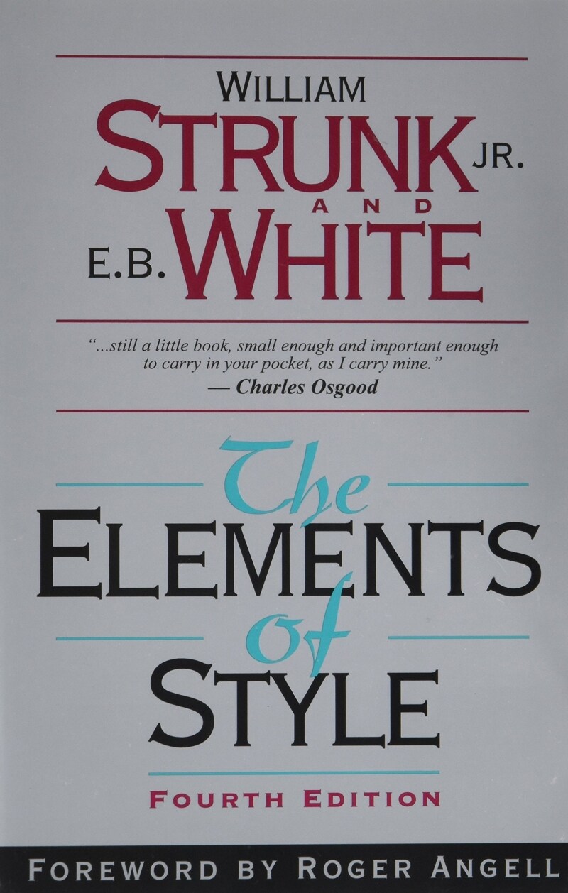 The Elements of Style (Paperback, 4) 표지