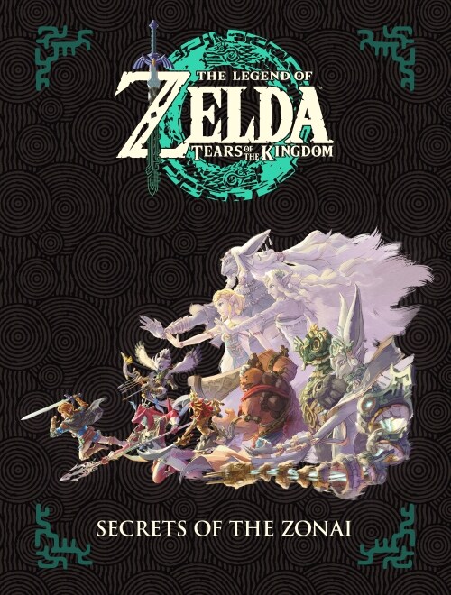 The Legend of Zelda: Tears of the Kingdom - Secrets of the Zonai (Hardcover) - 젤다의 전설 티어스 오브 더 킹덤: 조나우의 비밀 표지