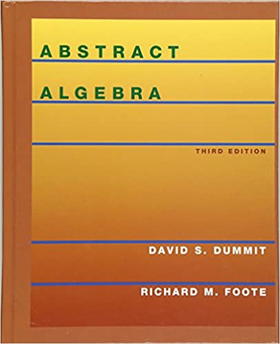 Abstract Algebra (Hardcover, 3, Revised) 표지