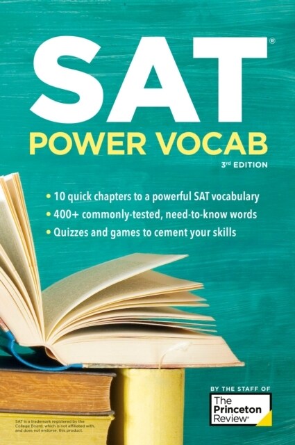 SAT Power Vocab, 3rd Edition: A Complete Guide to Vocabulary Skills and Strategies for the SAT (Paperback, 3) 표지