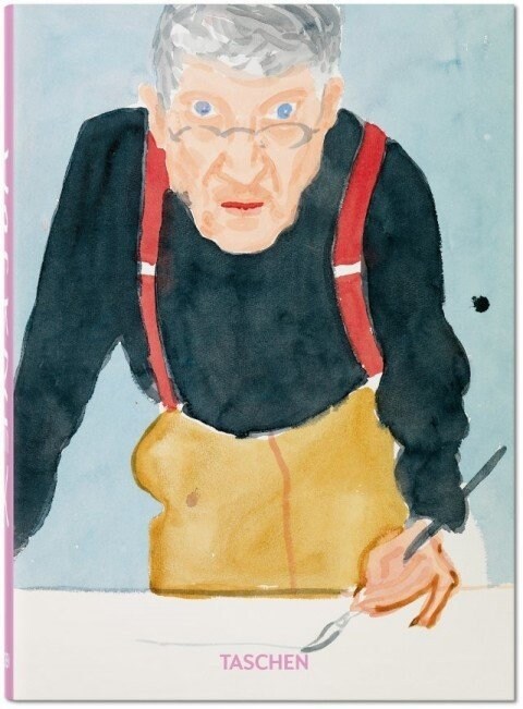 David Hockney. a Chronology. 45th Anniversary Edition - 데이비드 호크니 : 타셴 창간 45주년 기념판 (Hardcover) 표지