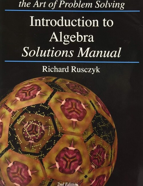 Introduction to Algebra (Solutions Manual) (Paperback, 2nd Edition) 표지