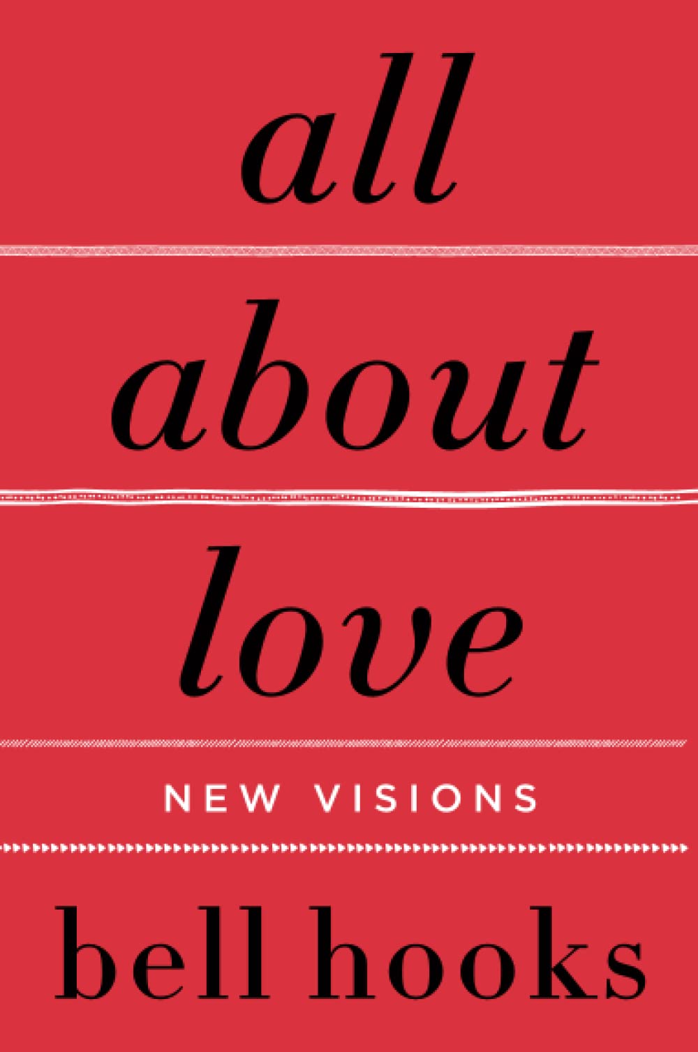 All about Love: New Visions (Paperback) - 벨 훅스의『올 어바웃 러브』원서 표지
