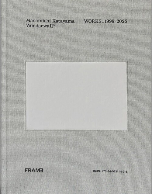 Masamichi Katayama Wonderwall : Works 1998-2025 (Hardcover) 표지