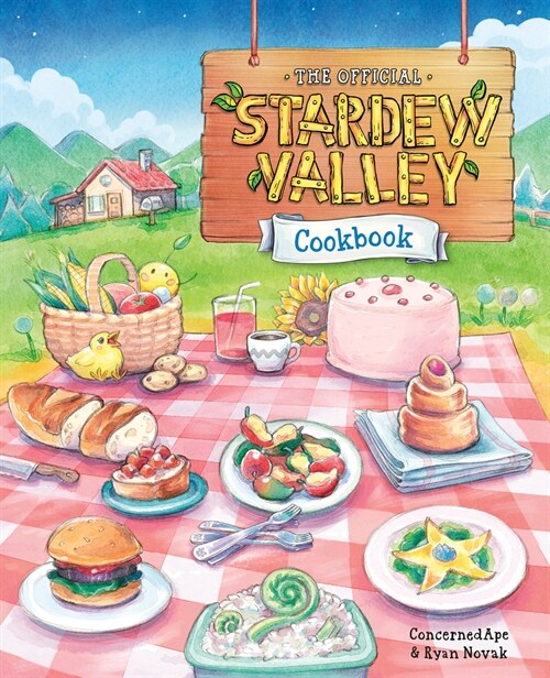 The Official Stardew Valley Cookbook (Hardcover) - 게임  공식 요리책 표지