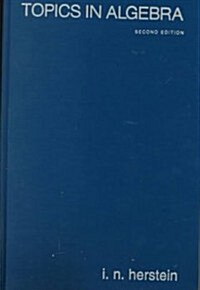 Topics in Algebra (Paperback, 2, Revised) 표지