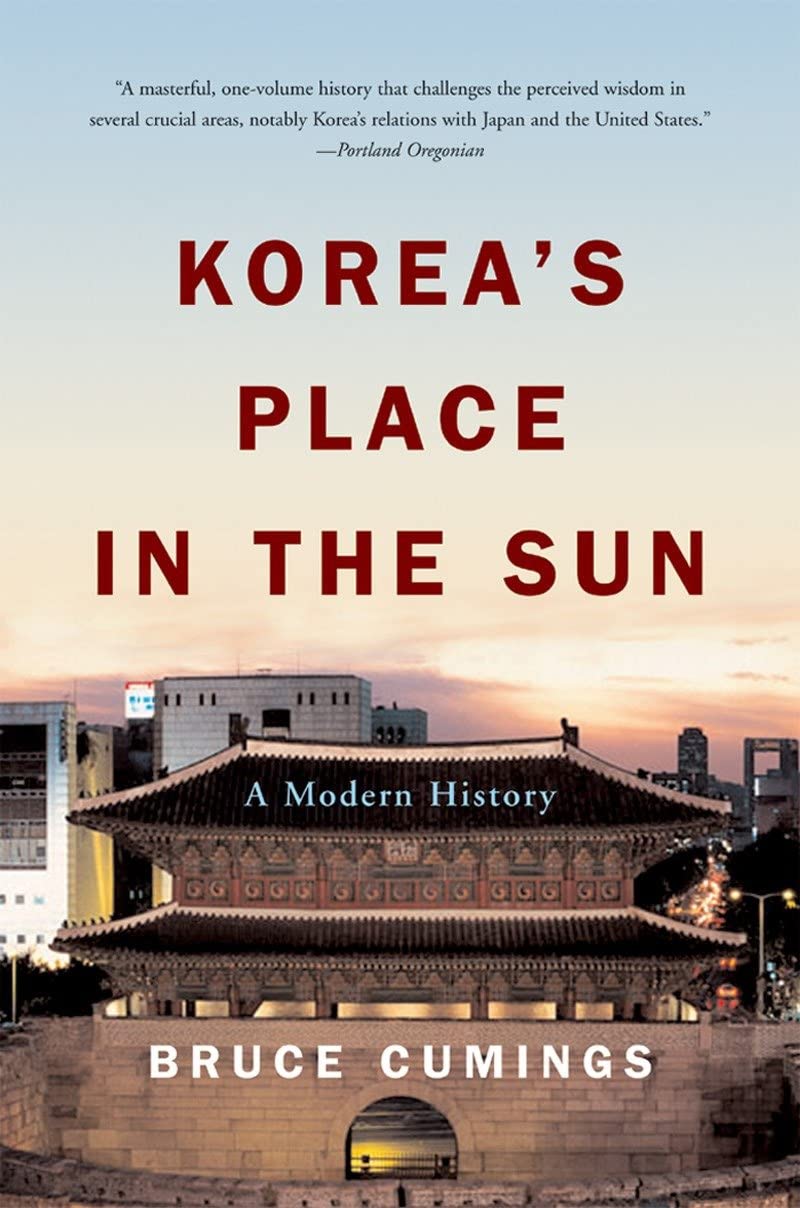 Korea's Place in the Sun: A Modern History (Paperback, Updated) - 『브루스 커밍스의 한국현대사』원서 표지