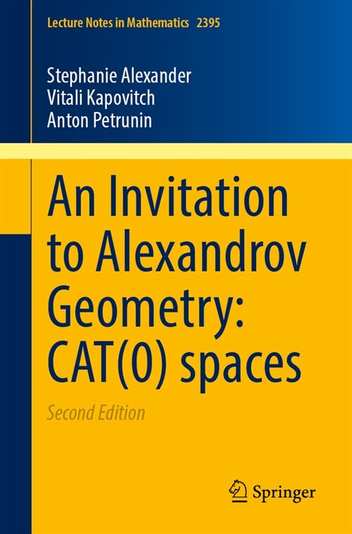An Invitation to Alexandrov Geometry: Cat(0) Spaces (Paperback, 2, Second 2026) 표지