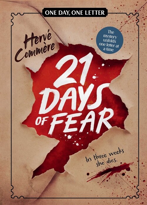 21 Days of Fear: One Day, One Letter (Paperback) - 봉인된 21개 챕터를 뜯어 보는 체험형 스릴러 표지