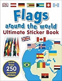 Flags Around the World Ultimate Sticker Book (Paperback) 표지