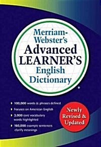 Merriam-webster's Advanced Learner's English Dictionary (Paperback) 표지