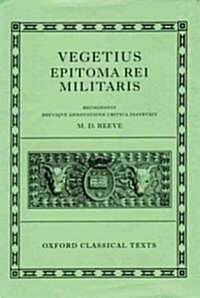 Vegetius: Epitoma rei militaris (Paperback, Latin Edition) 표지