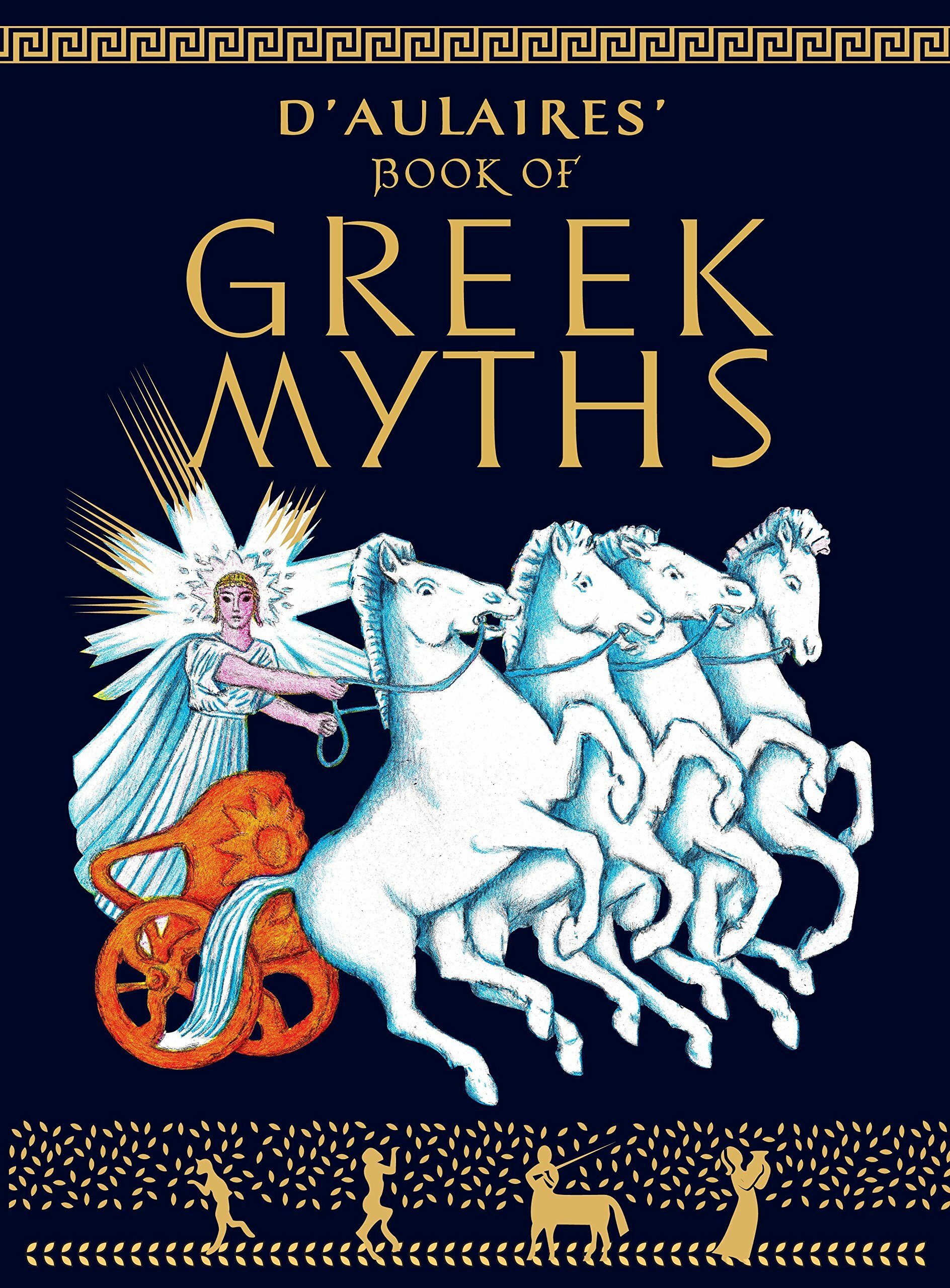 D'Aulaire's Book of Greek Myths (Paperback) - 그리스 신화 표지