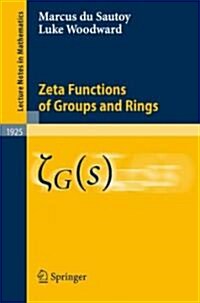 Zeta Functions of Groups and Rings (Paperback) 표지