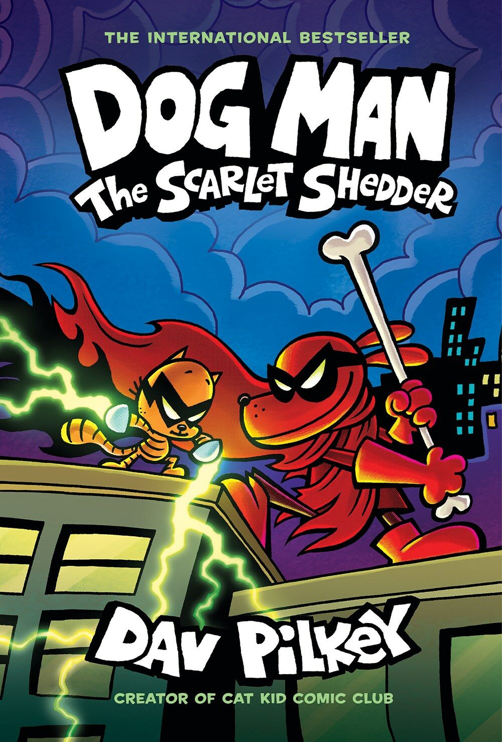 Dog Man #12 : The Scarlet Shedder (Hardcover) 표지