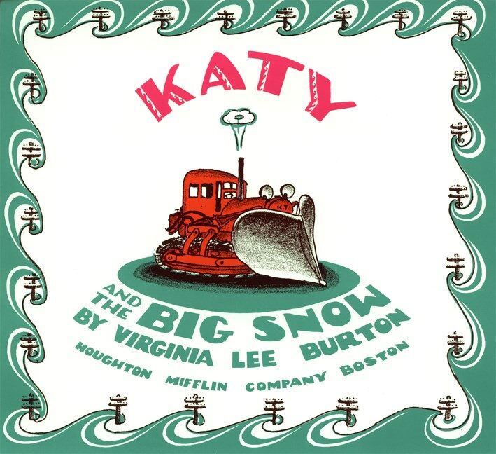 Katy and the Big Snow (Paperback) - 『케이티와 폭설』원서 표지