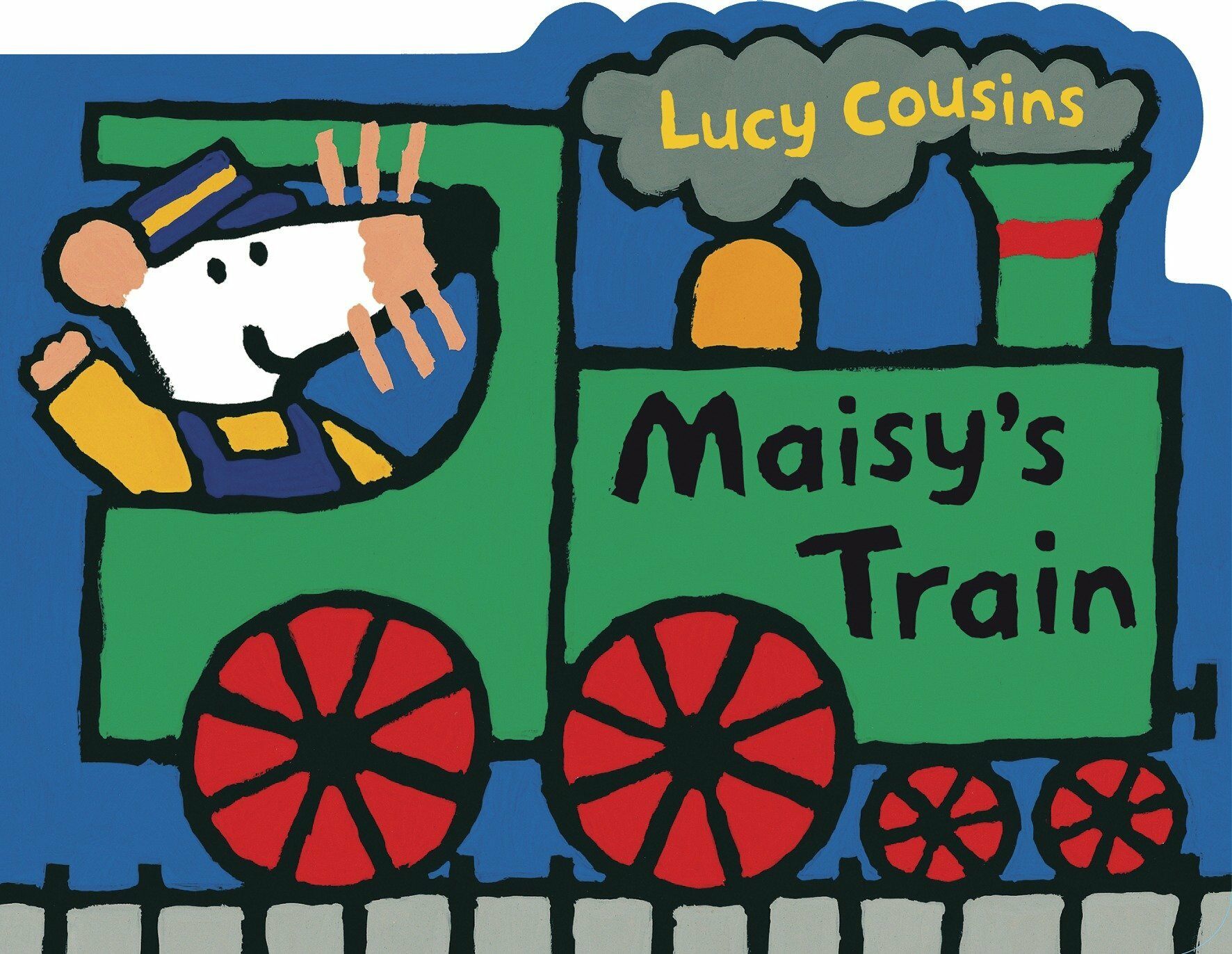 Maisy's Train: A Maisy Shaped Board Book (Train-Shaped Board Book about Maisy the Mouse's Railroad Adventure for Toddlers and Kids Ages 2-5) (Board Books) 표지