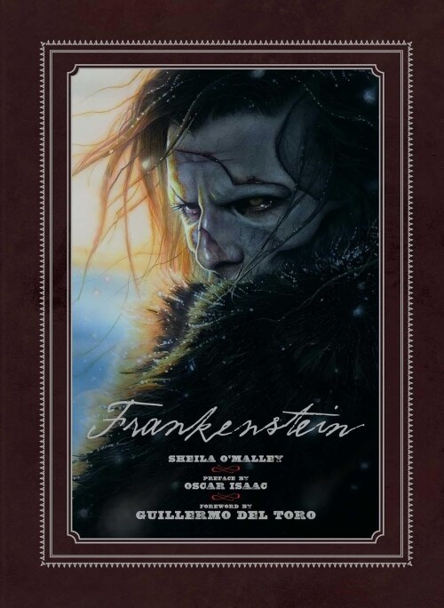 Frankenstein: Written and Directed by Guillermo del Toro (Hardcover) - 기예르모 델 토로  아트북 표지