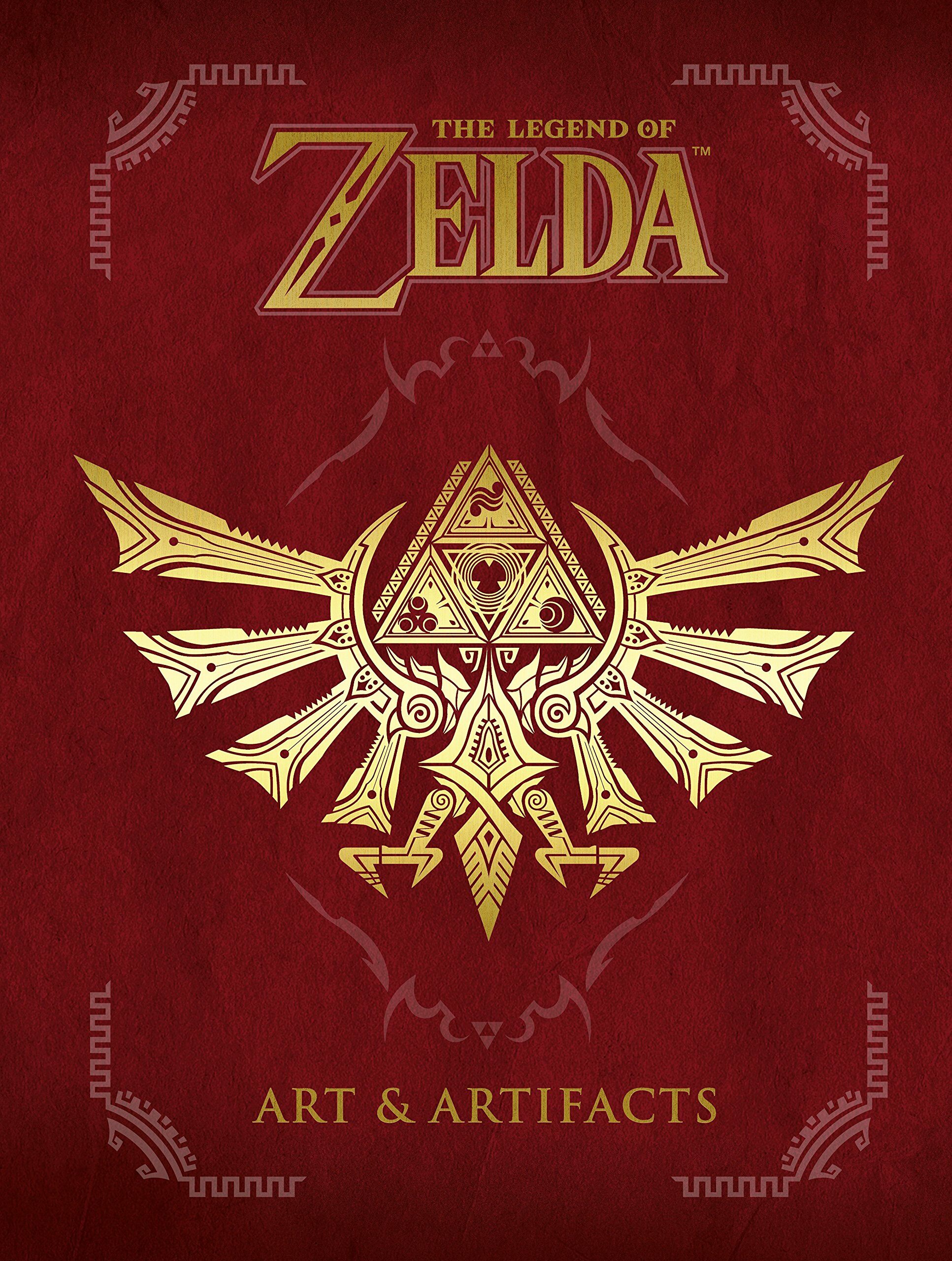 The Legend of Zelda: Art & Artifacts (Hardcover) 표지