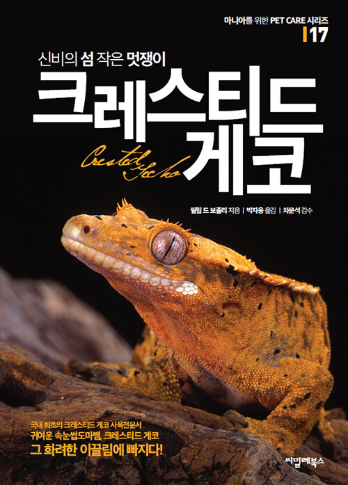 신비의 섬 작은 멋쟁이 크레스티드 게코 표지
