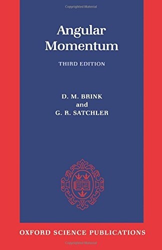 Angular Momentum (Paperback, 3 Revised edition) 표지