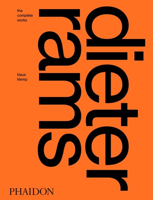 Dieter Rams, The Complete Works (Hardcover) - 디터 람스 작품집 표지