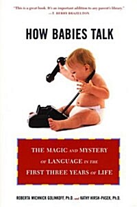 How Babies Talk: How Babies Talk: The Magic and Mystery of Language in the First Three Years of Life (Paperback) 표지
