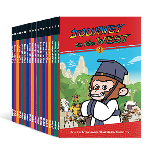 Journey to the West 서유기 세트 - 전18권 표지