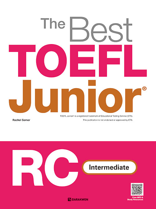 (The) best TOEFL junior® RC 표지