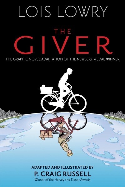 The Giver Graphic Novel (Paperback) - 『기억 전달자』그래픽노블 표지