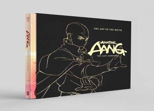 Avatar Aang: The Last Airbender: The Art of the Movie (Deluxe Edition) (Hardcover) -  아트북 디럭스 에디션 표지