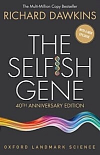 The Selfish Gene : 40th Anniversary edition (Paperback, 4 Revised edition) - '이기적 유전자' 40주년 기념판 표지