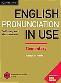 English Pronunciation in Use Elementary Book with Answers and Downloadable Audio (Multiple-component retail product) 표지