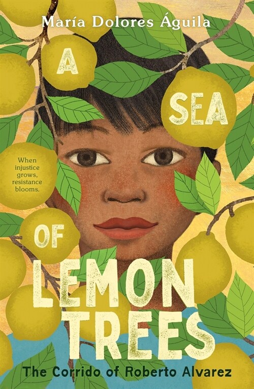 A Sea of Lemon Trees: The Corrido of Roberto Alvarez (Hardcover) - 2026 뉴베리 아너 수상작 표지
